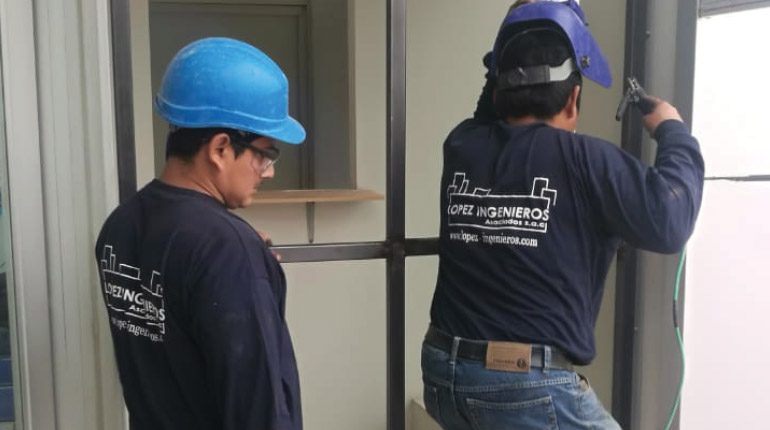 Trabajos de levantamiento de observaciones INDECI en Agencia Chincha – Caja Arequipa